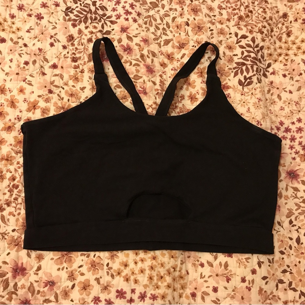 Half moon crop top- XL- Loverly Goods